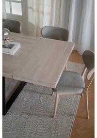 Матово лакиран дъбов плот за трапезарна маса Brooklyn - Rowico