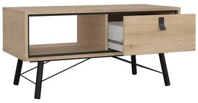 Масичка за кафе в естествен цвят 48x102 cm Ry – Tvilum