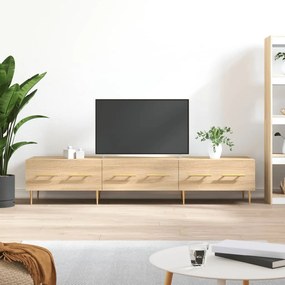 829143 vidaXL ТВ шкаф, сонома дъб, 150x36x30 см, инженерно дърво