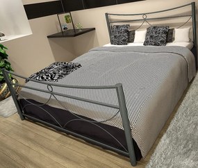 Легло Pier-150x200-Silver Σφυρίλατο-Με ποδαρικό