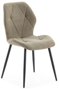 Трапезни столове в цвят каки в комплект от 4 броя Luna - Marckeric