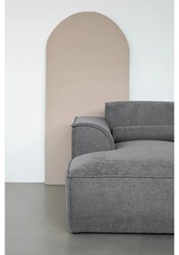 Сив ъглов диван (десен ъгъл/"U" форма) Flex Felix – Miuform