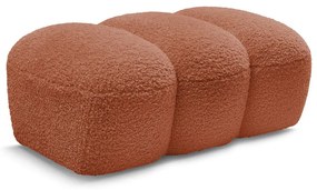 Табуретка от прежда с примки от букле в тухлен цвят Hippolyte – Bobochic Paris