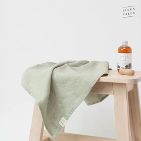 Зелена ленена кърпа 65x45 cm - Linen Tales