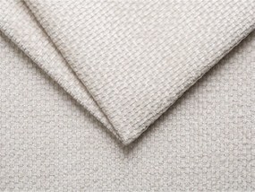 Кремаво двойно легло 140x200 cm тапицирано без табла Whale – Micadoni