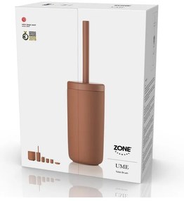 Оранжева каменина четка за тоалетна Ume – Zone