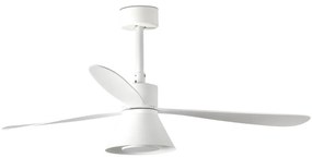 FARO 33760WT-22-LED Димируем вентилатор AMELIA L CONE LED/20W/230V бял Ø 132 см WT + д.у.