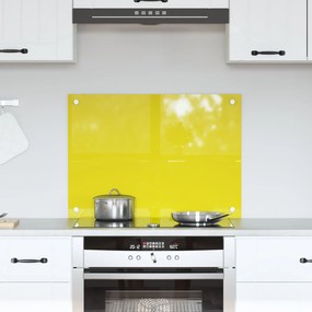 Sonata H Жълти Кухненски Плочки 70x50x0,6 см Закалено Стъкло