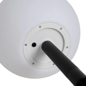 Външна лампа бяла 25 см с LED IP44 Solar RGBW - Ludger