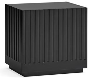 Черно нощно шкафче Doric - Teulat