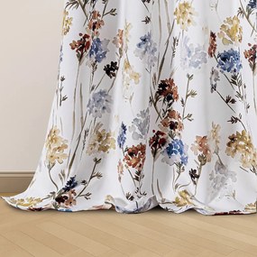 Бяло dimout перде 135x250 cm Solkone – Restilo