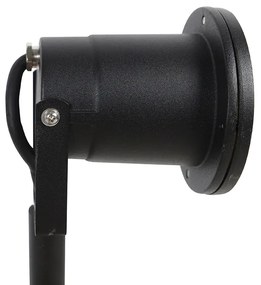 Пик прожектор черен регулируем IP44 с кабел и щепсел - Basic