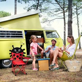 Детски сгъваем стол за къмпинг Beetle - комплект от 2