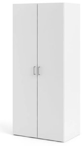 Бял гардероб 78x175 cm Space – Tvilum