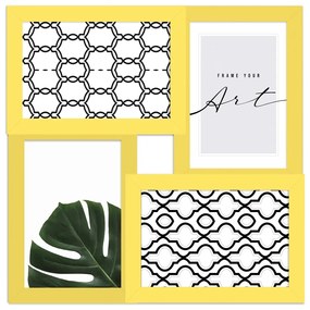 Жълта рамка висяща 27x27 cm – knor