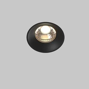 MAYTONI Кръгла лампа Downlight - DL058-12W3K-TRS-B