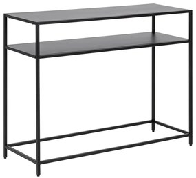 Черна конзолна маса 100x35 cm Newcastle - Actona