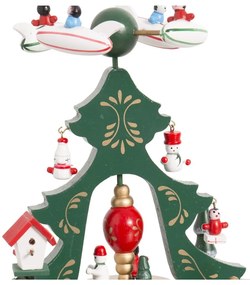 Дървена музикална играчка (височина 24 cm) Christmas Tree – Casa Selección