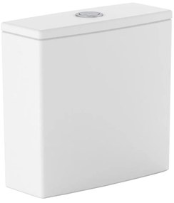 Тоалетно казанче A341681620, с двоен бутон 4,5/3л, с долно захранване, бял мат, 37x14.5x36.5см