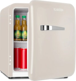 Klarstein Audrey Mini, ретро хладилник, 48 л, 2 нива, енергия. клас F
