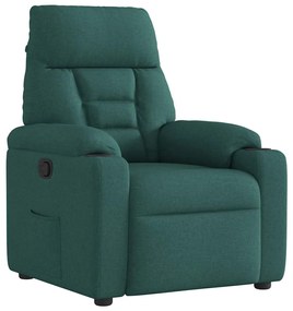 4015548 vidaXL Наклоняем стол, тъмнозелен, текстил