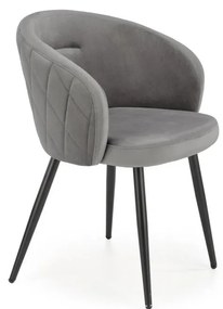 Трапезен стол CALMURE, сив