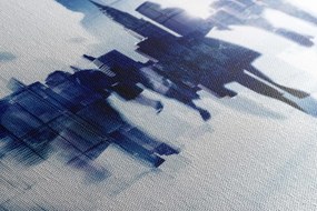 Картина на платно – Силуети на хора в големия град