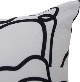 Калъфка за външна възглавница atmosphera Nolan, Бял, 30×50 cm