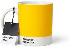 Жълта керамична чаша 375 ml Yellow 012 – Pantone