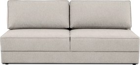 Бежов сгъваем/с място за съхранение диван 202 cm Dora – Scandic