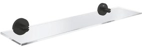 GROHE 412022430 - Стъклена полица START 530 мм, черна