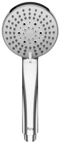 Подвижна душ глава A5B1B03C00, Roca, с 3 функции, хром, 10х23см
