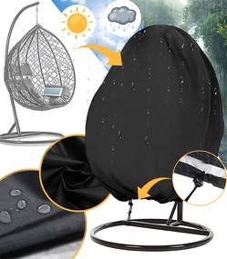 Водоустойчиво покривало за градински стол COCON - 240 x 165 cm