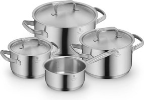 Комплект съдове от неръждаема стомана 7 бр. Gourmet – WMF
