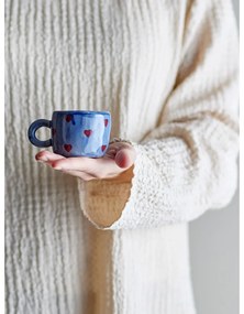 Синя керамична детска чаша 115 ml Nini – Bloomingville Mini