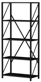 Етажерка за книги Vega Black