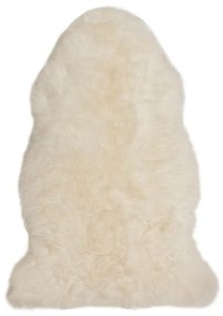 Бяла естествена овча кожа 90x60 cm - Bonami Selection