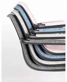 Светлорозови трапезни столове в комплект от 2 броя Thirsty - Zuiver