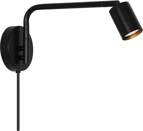 Nordlux - стенен спот EXPLORE 1xGU10/5W/230V черен