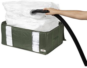 Вакуумна текстилна кутия за съхранение на дрехи 65x45x27 cm Ecologik – Compactor