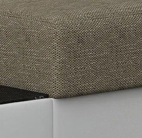 Ъгъл диван Nero-Left-White - beige