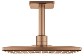 Ceiling Душ глава с рамо Grohe Rain Душ Smart Active ΙΙ-Bronze mat