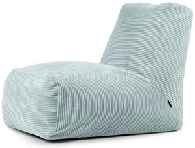 Пуф от рипсено кадифе в цвят мента Tube – SLOWDOWN