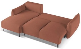 Розов ъглов диван (ляв ъгъл) Malie – Makamii