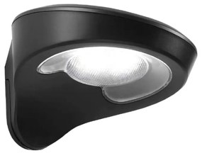 LED Аплик EDM Слънчев Сензор за Движение 155 Lm Черен 1,8 W (6500 K)