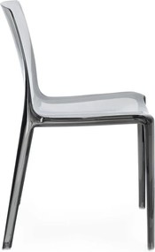 Сив пластмасов градински стол Adele – Bizzotto