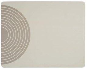 Бежова гумена тавичка за оттичане за съдовете 50x40 cm Dima – Wenko