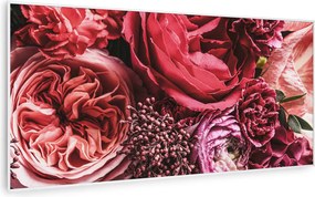 Klarstein Wonderwall Air Art Smart, инфрачервен отоплител, цвете, 120 х 60 см, 700 W