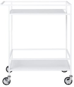 Метална маса за сервиране на колелца 40x68 cm Vita – House Nordic