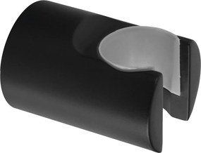 Sapho - Кръгла фиксирана стойка за душ/матов черен